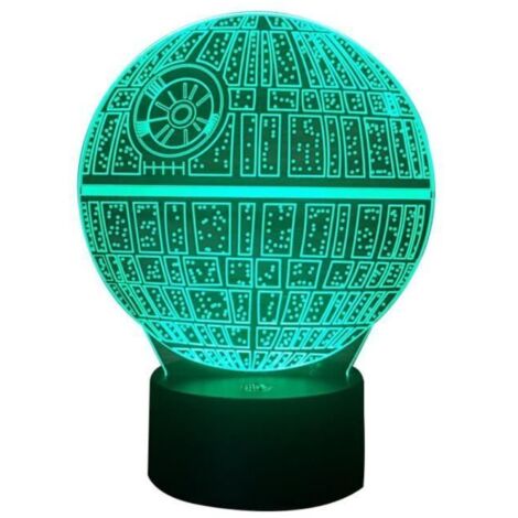 3D Lampes Illusions Optiques,7Models Touch Control Optique LED Illusion Night Light avec câble de charge pour Home Decor, enfants (1/4)