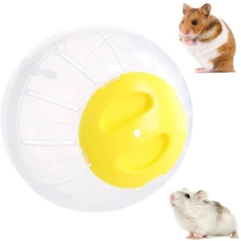 Balle d'exercice pour Hamster - Transparent - 14,5 cm - Écologique - Ventilation Optimale - Sécurisée (1/4)