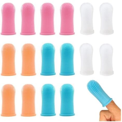 Brosse à dents - Non spécifié - 16 Pièces - Silicone Souple - 360° - Soins Dentaires (1/4)