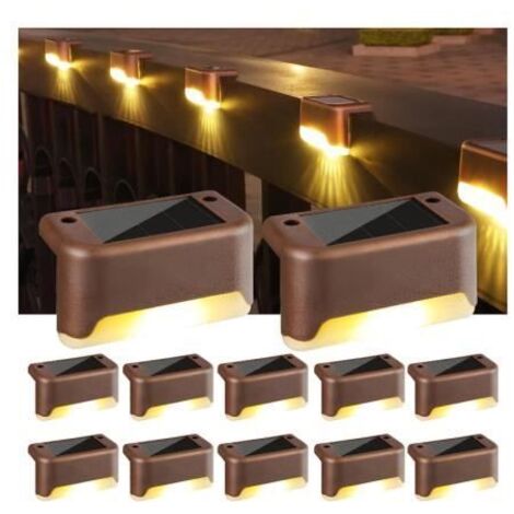 Lampe Solaire - Non spécifié - 12 Pack - LED - Étanche - Auto On/Off (1/4)