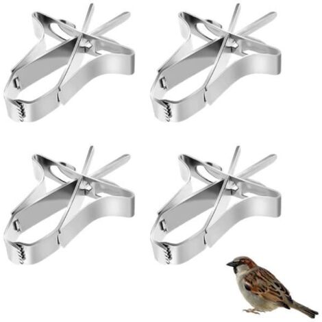 Mangeoire à oiseaux - Porte-Nourriture pour Perroquet - 4 Pièces - Pratique et Facile à Nettoyer (1/4)