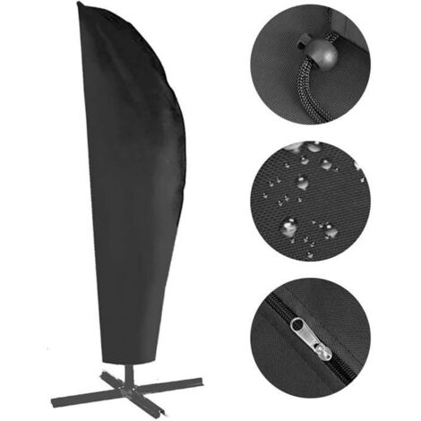 Housse de Protection pour Parasol - Oxford 420D - Imperméable et Résistant à UV - 265x70x40CM (1/4)
