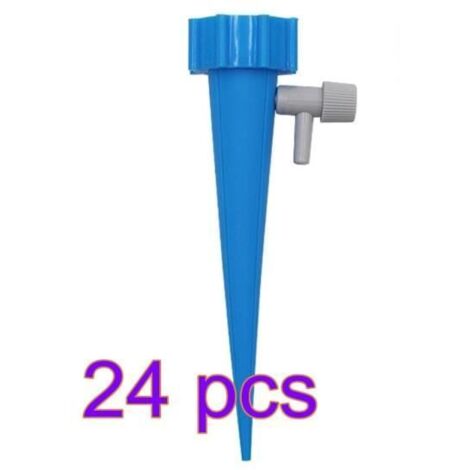 Arrosage,Système d'arrosage automatique goutte-à-goutte,36-24-12-6-1 pièces,Kits de pointes pour plantes et - Type 24pcs-blue -B (1/4)
