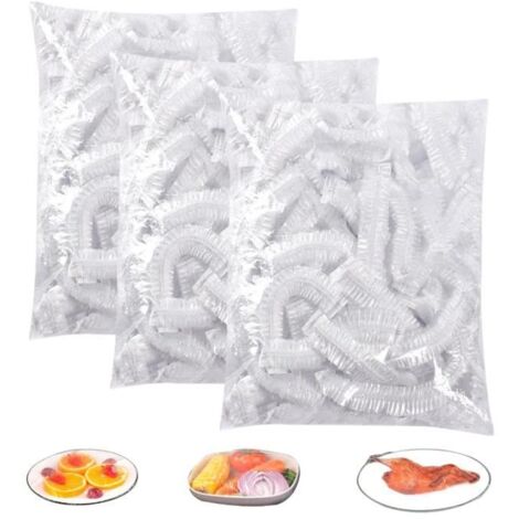 Film Alimentaire - YD - 300PCS - Réutilisable - Élastique - Transparent (1/4)