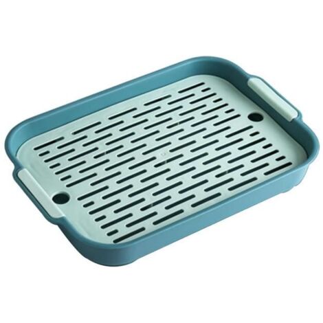 Bac à litière - Lapin - Toilettes pour petits animaux - Matériau durable - Facile à nettoyer - Design unique (1/4)