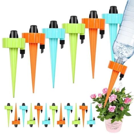 18pcs Irrigation Goutte à Goutte Kit, Arroseurs automatiques Plantes Irrigation Système, dispositif d'arrosage à vitesse réglable (1/4)