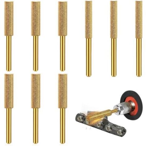 Affuteur de chaîne de tronçonneuse - Non spécifié - 3 Tailles - 4 mm, 4,8 mm, 5,5 mm - Manuel - Haute qualité (1/4)