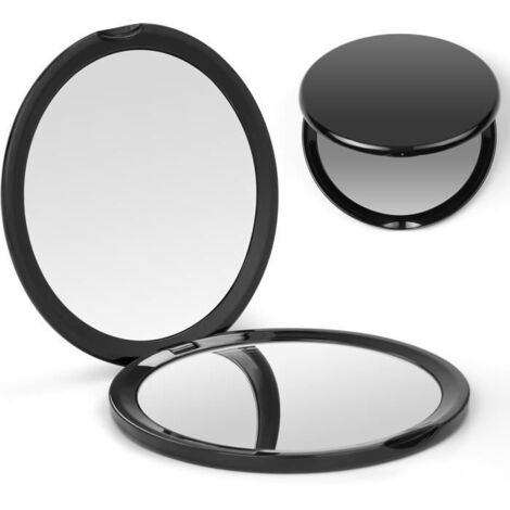 Miroir Compact - Non spécifié - 1x/10x - Pliable - Léger - Double Face (1/4)