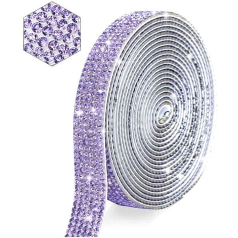 Ruban en Cristal - Non spécifié - Violette - Autocollant - 270 cm - Strass Décoratif (1/4)