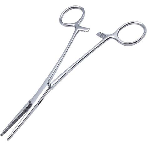 Pince à clamper - Non spécifié - 12,5 cm - Acier inoxydable - Poignées ergonomiques - Design en dents de scie (1/4)