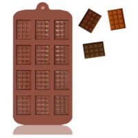 Moule à Chocolat - Noname - 2PCS - Silicone de qualité alimentaire - Antiadhésif - Compatible lave-vaisselle