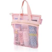Caddy de Douche - Non spécifié - Rose - Polyester - 26x25x8 cm - Léger et Portable