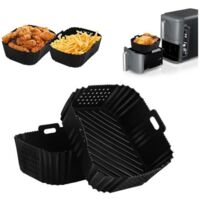 Moule Silicone Air Fryer pour Friteuse Generic Double Stack XL 9,5 L SL400EU, Sans BPA Accessoires Air Fryer, Plat Air Fryer Foodi