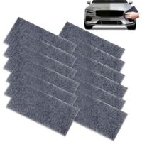 12 Pcs Voiture Efface Rayures Chiffon Voiture Polish Entretien Polissage L’Entretien Voiture Chiffon Anti Rayures pour Réparation