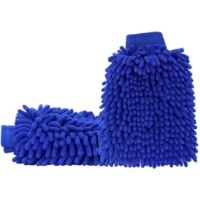 2PCS Gant de Lavage pour Lavage de Voiture Absorbante,pour Essuyer Voiture après Lavage,Nettoyer Les Traces Utiliser Sec/Humide