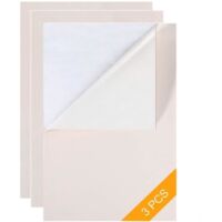 Patch de Réparation Cuir Autocollant - Haute Qualité - 20x30 cm - Simili Cuir - Auto-adhésif - 3 Pcs