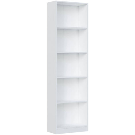 Libreria - Biblioteca Bianco 25x52x180h cm