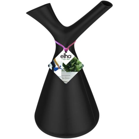 Elho Plunge Arrosoir 1,7ltr - Noir - L 15 x B 19 x H 30 cm - intérieuraccessoires - 100% recyclé