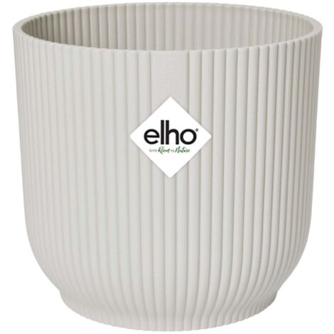 Pot Vibes Fold D.14cm Blanc Soie - Elho