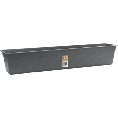 Florus Original Super Balconnière 40 - Gris - L 39 x B 16.5 x H 14 cm - Balcon - 100% recyclé