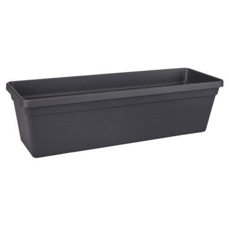 ELHO Balconniere Green Basics 80 - Extérieur & Balcon - L 16,5 x W 79 x H 13,7 cm - Vivre noir