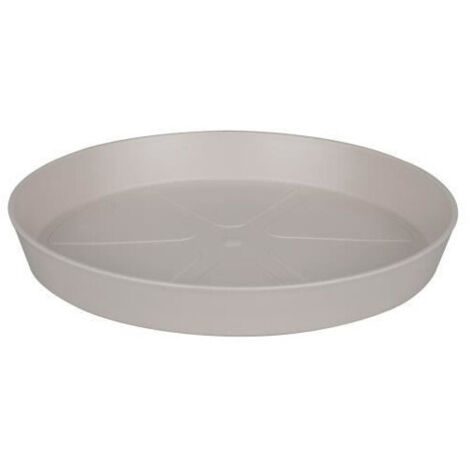 ELHO Soucoupe ronde Loft Urban - Ø 28 cm - Gris chaud