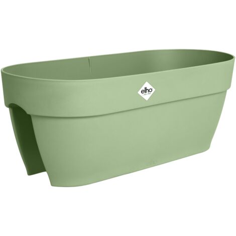 Elho Vibia Campana Flower Bridge 60 - Vert - L 26 x B 59 x H 22 cm - Balconextérieur - 100% recyclé