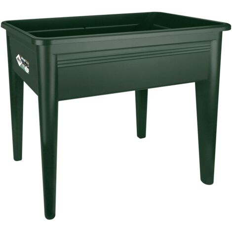 Elho Green Basics Table De Culture Super Xxl - Vert - L 76 x B 56.3 x H 73 cm - extérieurculture et récolte - 100% recyclé