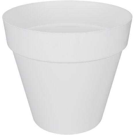 Pot de fleur Elho Plastique Rond Loft Urban Blanc Ø 30 x 26 cm 9,6 l
