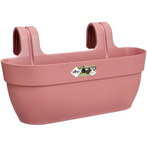 Elho Vibia Campana Easy Hanger Large Dusty Pink Fioriera Rettangolare (1/4)