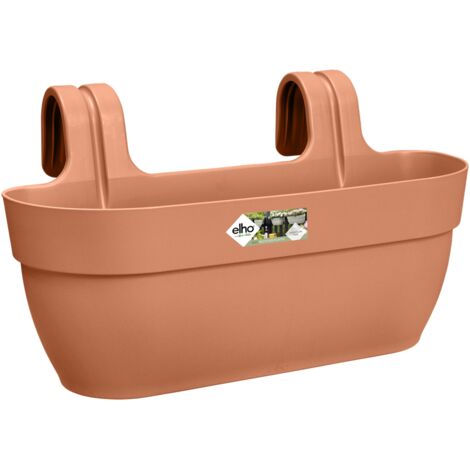 Elho Vibia Campana Easy Hanger Large - Marron - L 46 x B 24.1 x H 27 cm - Balconextérieur - 100% recyclé