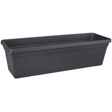 ELHO Balconniere Green Basics 60 - Extérieur & Balcon - L 16,5 x W 58,5 x H 13,7 cm - Vivre noir