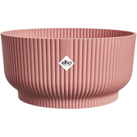 Elho Vibes Fold Bowl 25 - Rose - L 25 x B 24.9 x H 12 cm - intérieur - 100% recyclé