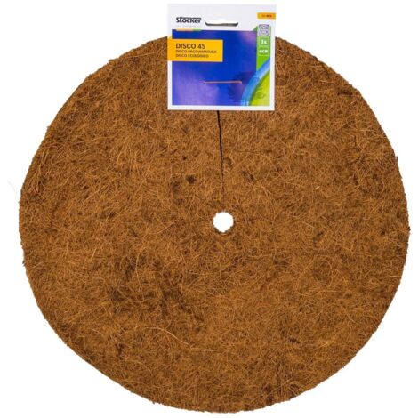 Disques de paillage Stocker 45 cm 3 unités coco naturel (1/2)