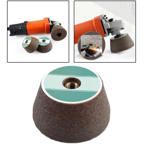 Meule abrasive pour meuleuse d'angle Outil rotatif abrasif Grain 50 (1/5)