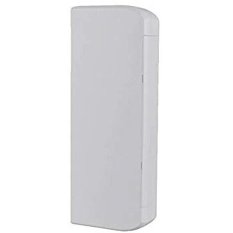 Embout pour goulotte à clippage direct Mosaic 50x180mm blanc LEGRAND 075616 (1/2)