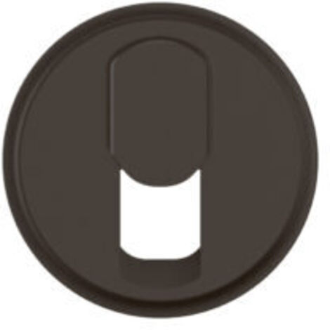Enjoliveur prise téléphone RJ45 Céliane - Noir (CN0340) (1/2)
