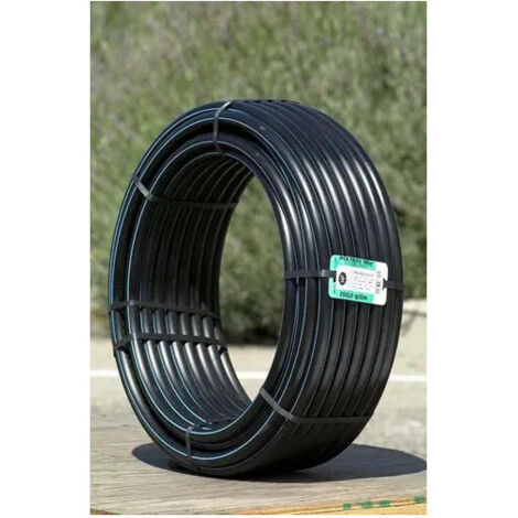 Tuyau PEHD semi-rigide 32mm – Longueur 100m – Pression 16 bar – Résistant aux UV et à la corrosion – Conforme PE100 pour eau potable (1/2)