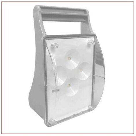 Bloc autonome portable d'intervention LP 50 LED – Éclairage de sécurité IP44 – 50 lumens – Autonomie 1h – Allumage automatique – Cooper (1/5)