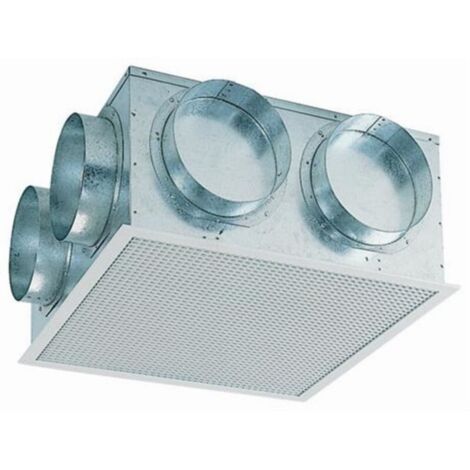 Atlantic – Ensemble de reprise ER25/60 4 piquages Ø 200 – Grille aération VMC – Débit max 300m³/h – Pour installation en milieu confiné (1/2)