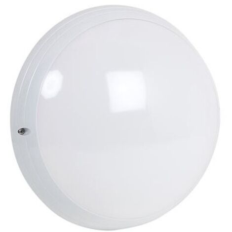 Hublot fonctionnel blanc antivandale Astreo LED 1400lm à détection HF (SL532197) (1/3)