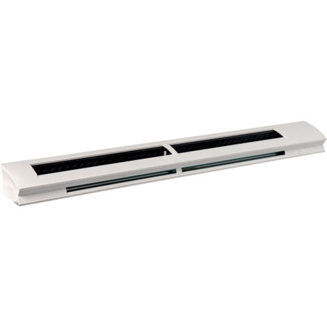 Aldes – Entrée d'air hygroréglable 406x31x45mm – Affaiblissement acoustique 34dB – Débit 6-45m³/h – Jet d'air vers le plafond