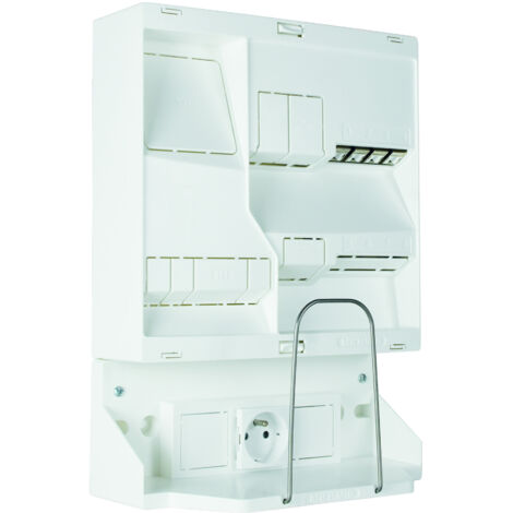 Tableau de communication BLUENEO 4 RJ45 et zone attenante MICHAUD LB502 (1/3)