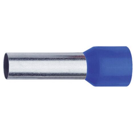 Embout simple d'extrémité de câble Klauke 17612 10 mm² x 12 mm partiellement isolé marron 100 pc(s) (1/4)