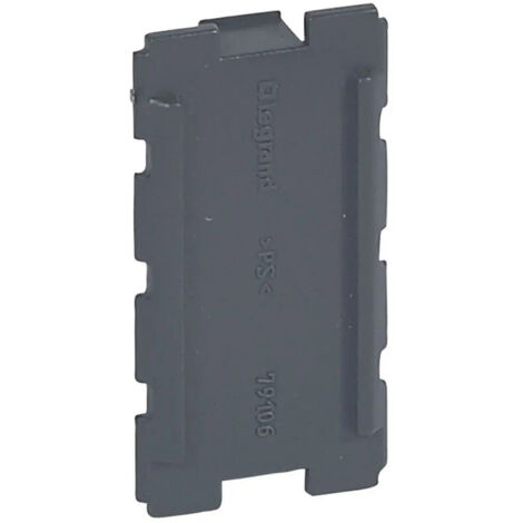 Obturateur Batibox pour supports références 080253 et 080266 équipés de 6 modules LEGRAND 079106 (1/2)