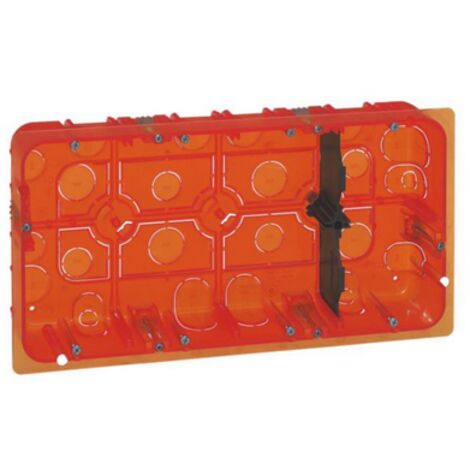 Boîte multi-matériaux Batibox grand format pour Mosaic 2x10 modules profondeur 50mm LEGRAND 080128