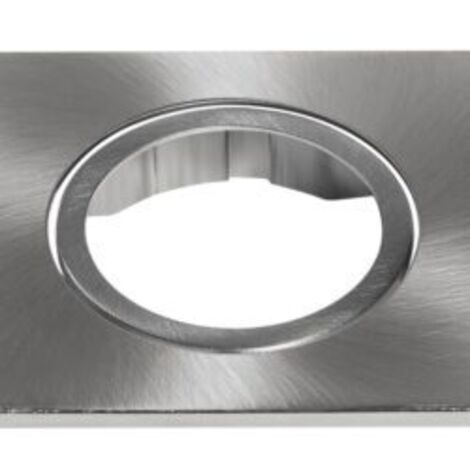 Collerette carrée de remplacement pour Spot COMBO orientable Nickel Brossé - 097959 - Ledvance (1/2)