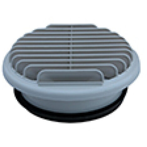 Atlantic – Entrée/sortie d'air murale PVC beige Ø160mm pour chauffe-eau thermodynamique – Compatible Odyssée et Calypso – 464043 (1/4)