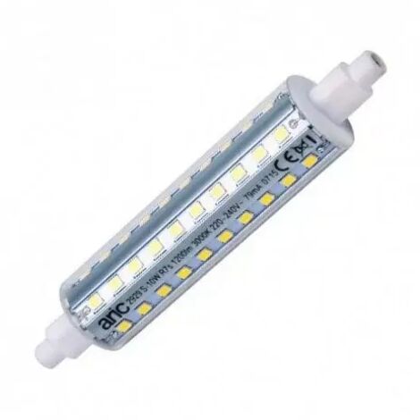 ampoule à led - aric - r7s - 10w - 3000k - 118 mm - aric 2929 (1/8)
