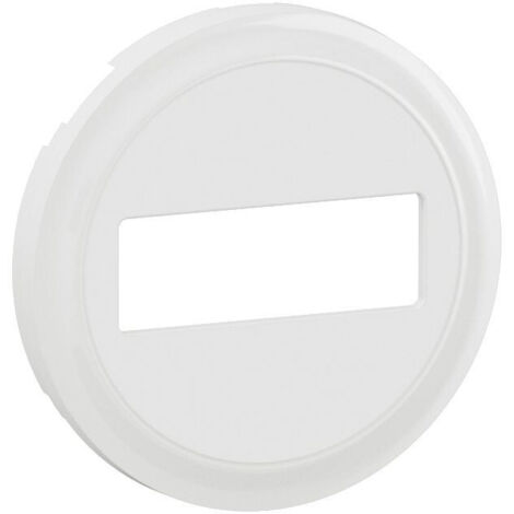 Enjoliveur prise optique SC/APC Céliane - Blanc (CB0320) (1/3)